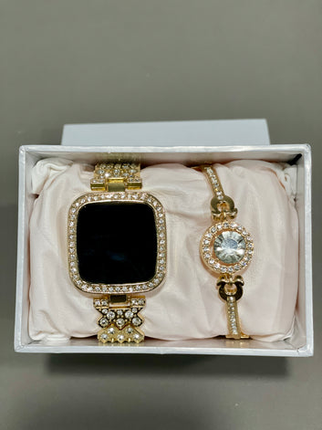 Luxury Smartwatch & Bracelet Set