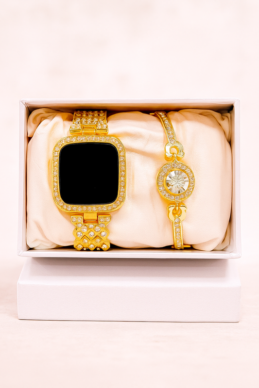 Luxury Smartwatch & Bracelet Set
