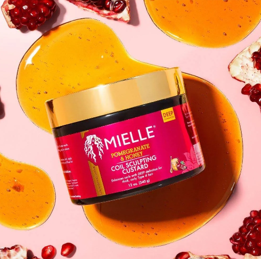 Mielle Organics Pomegranate & Honey Sculpting Custard, Natural Styling Cream